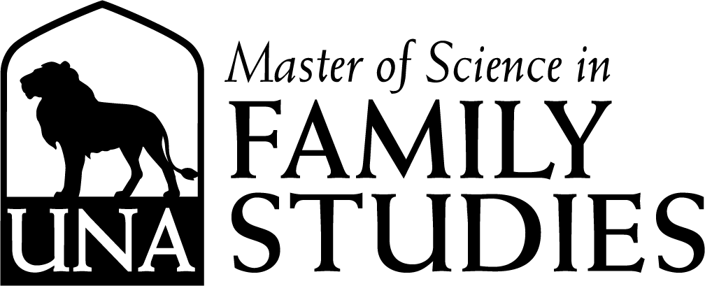 Family Studies Masters Dept Merchandise Logo in Black